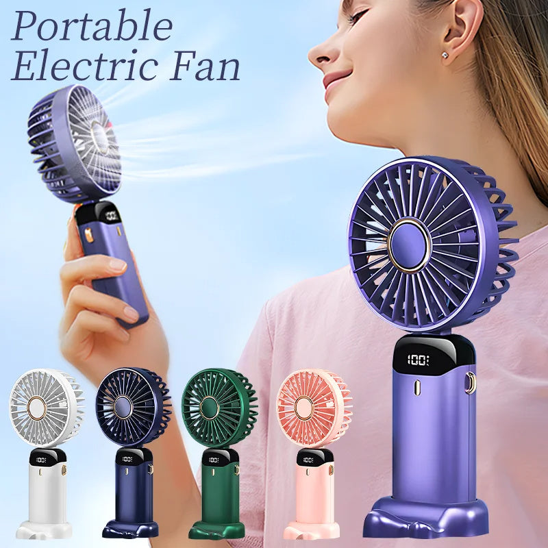 USB Rechargeable Mini Portable Electric Fan
