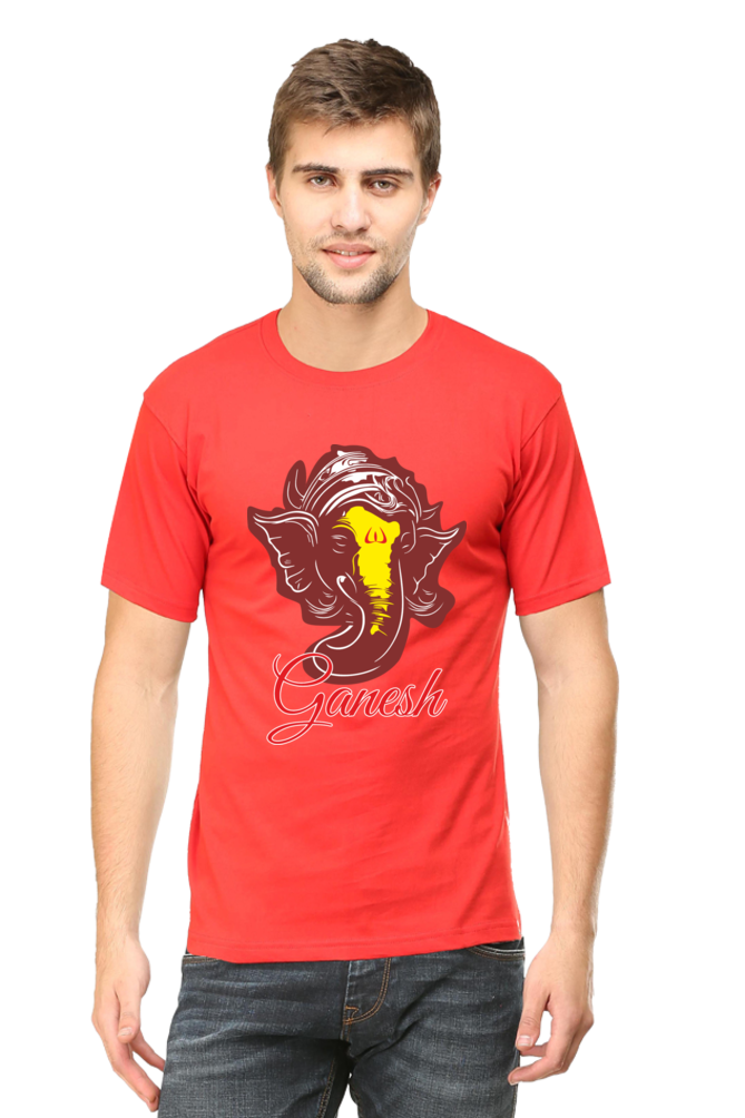 Bhalchandra Ganesha Mens T-Shirt