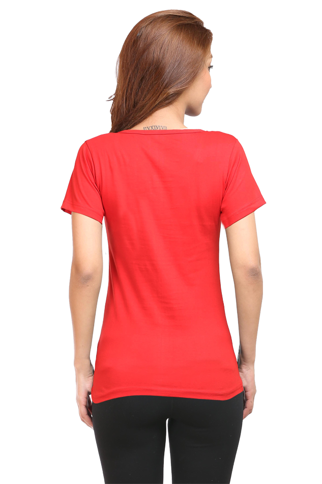 Brave Heart - Womens Round Neck T-Shirt