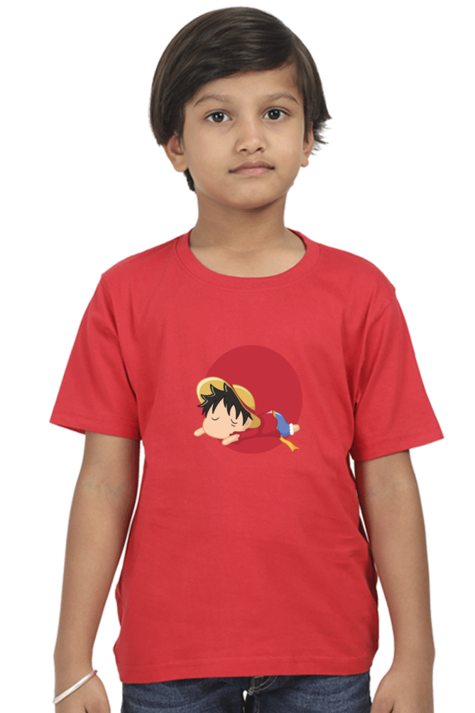 Anime Boys T-Shirt F/B Print