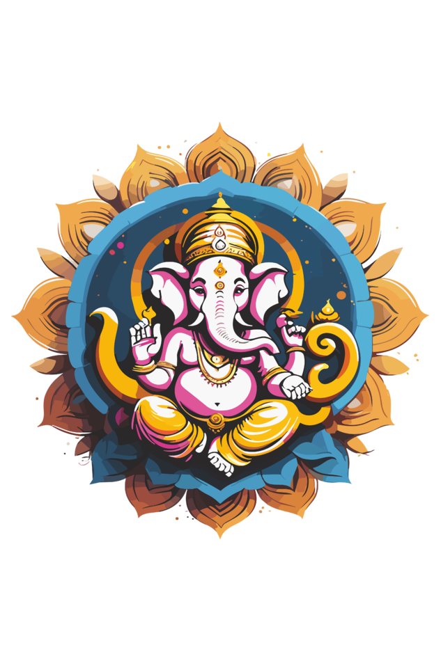 Ganesha Male T-Shirt