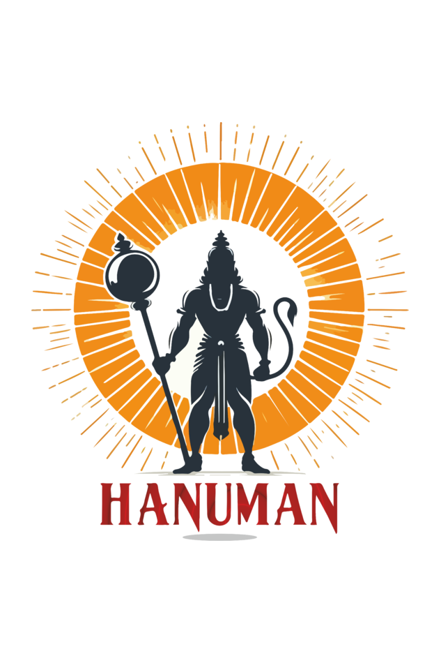 Super Hero Hanuman Boys T-Shirt