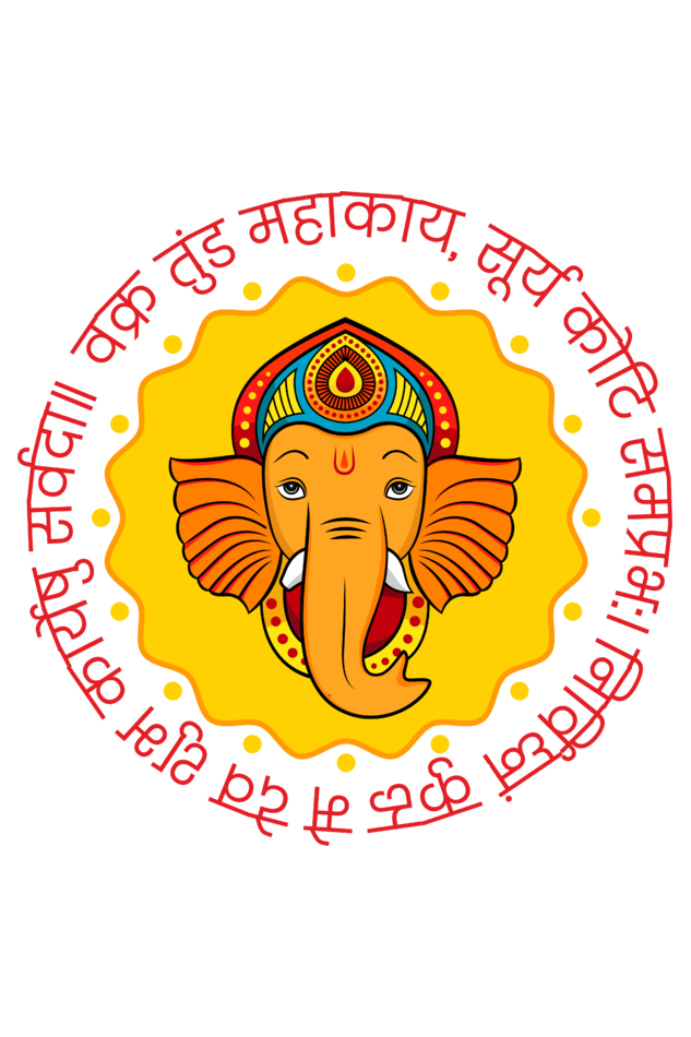 Ganesh Round Neck Light Col T-Shirt