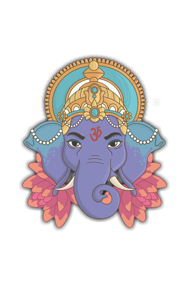 Ganesh Festival Round Neck T-Shirt