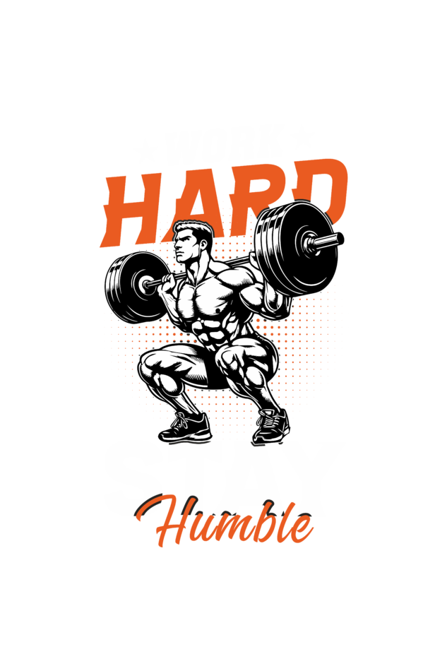 GYM Round Men's Neck T-Shirt