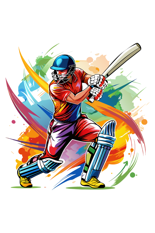 Cricket Men's Round Neck T-Shirt