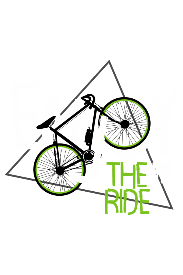 Enjoy The Ride Men's Round Neck T-Shirt