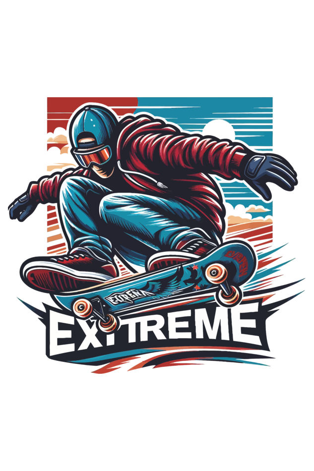 Extreme Men's Round Neck T-Shirt