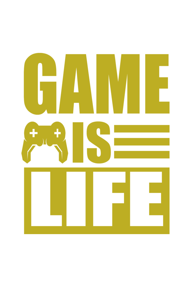 Game is Life Men's Round Neck T-Shirt
