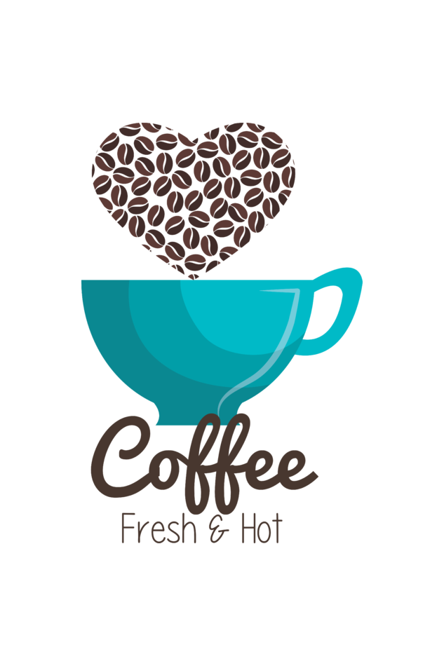 Fresh & Hot Coffee - Women's Round Neck T-Shirt