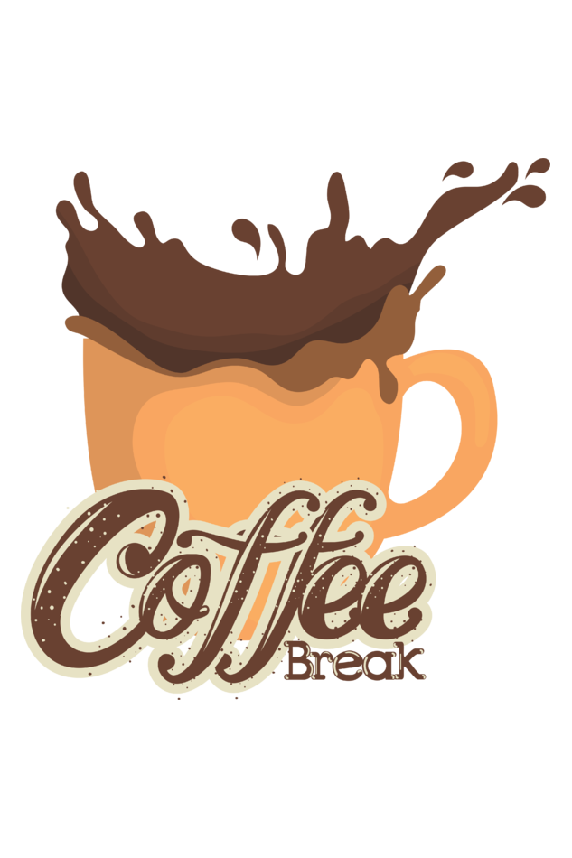 Coffee Break - Men's Round Neck T-Shirt