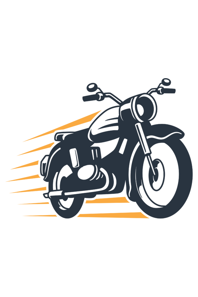 Bike Men's Round Neck T-Shirt