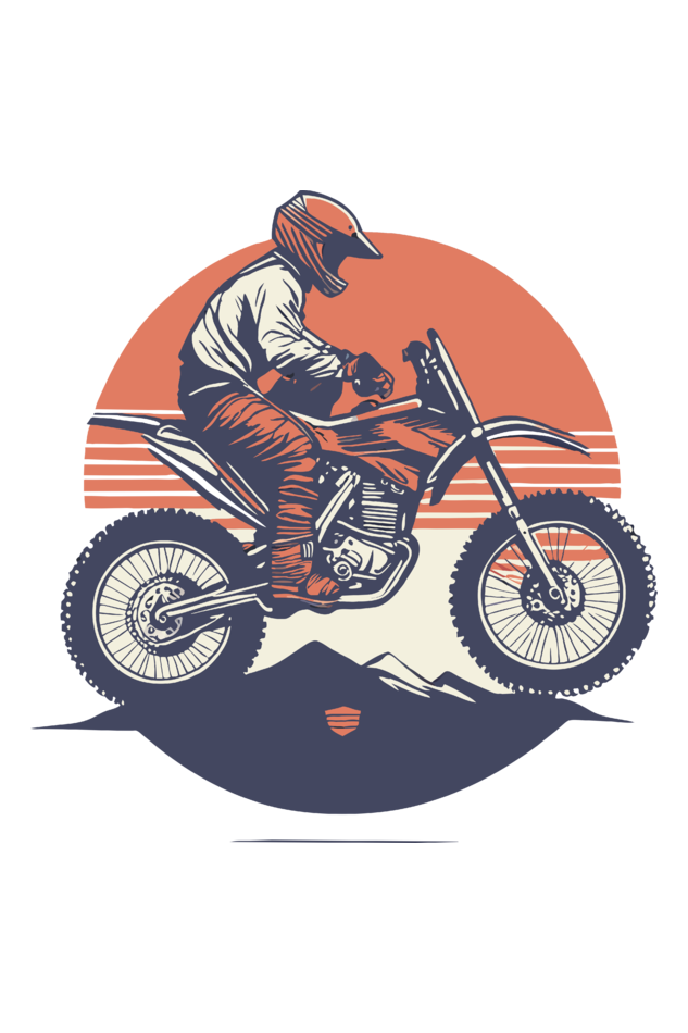 Bike - Men's Round Neck T-Shirt