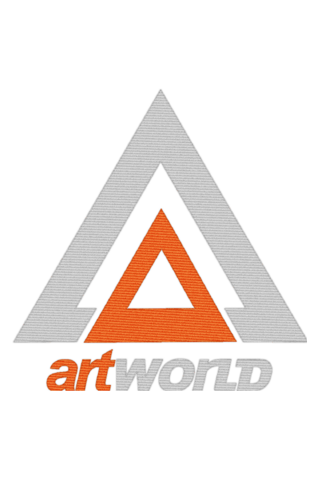 Unisex Polo T-Shirt ArtWORLD Embroidery LOGO