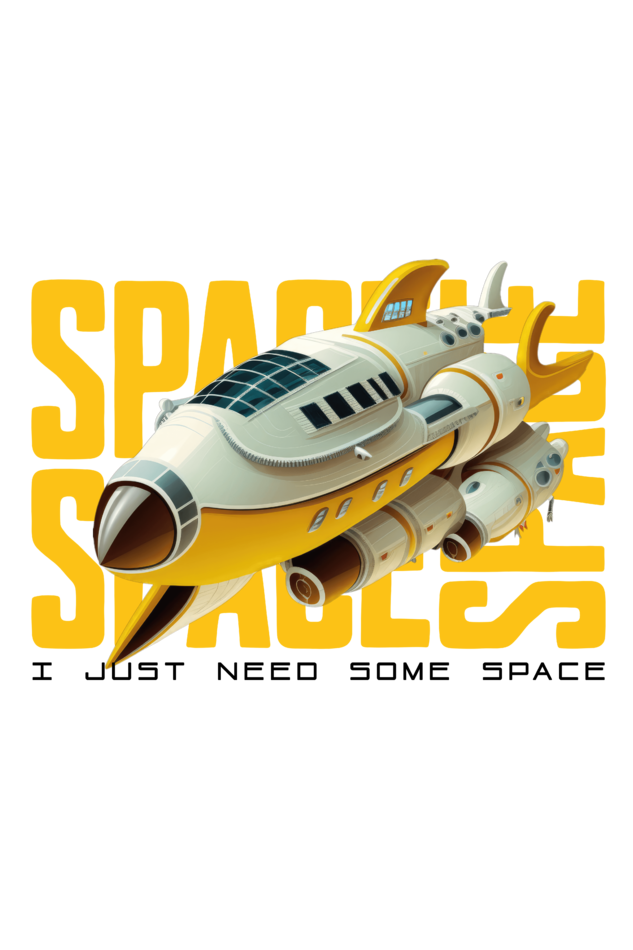 I Just Need Some Space men's T-Shirt