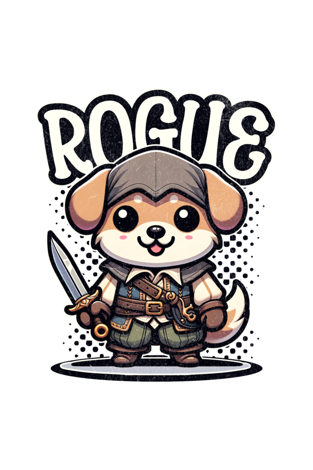 Rogue Dog Men's Round Neck T-Shirt