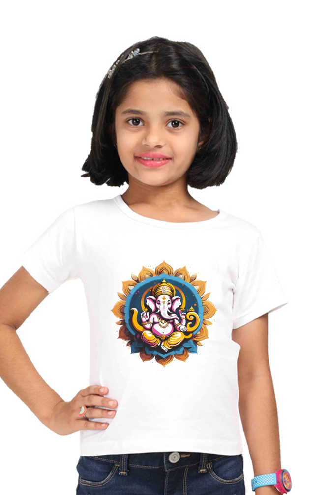 Girl Round Neck T-Shirt