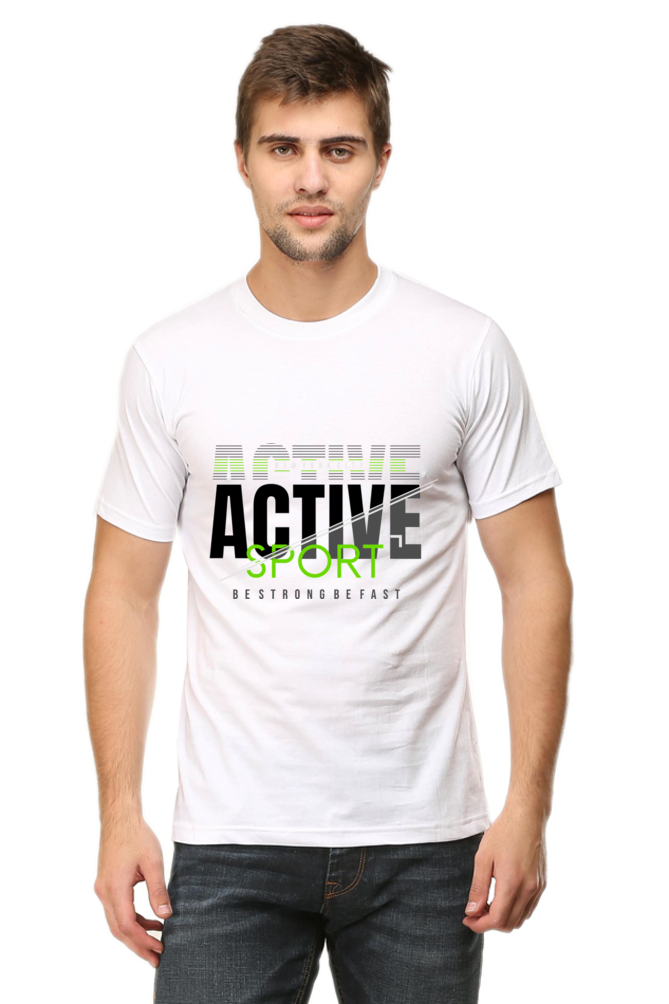 Active Sport Men's Round Neck T-Shirt