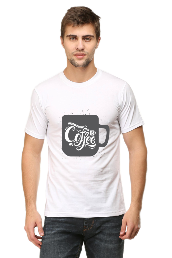 Coffee - Men's Round Neck T-Shirt