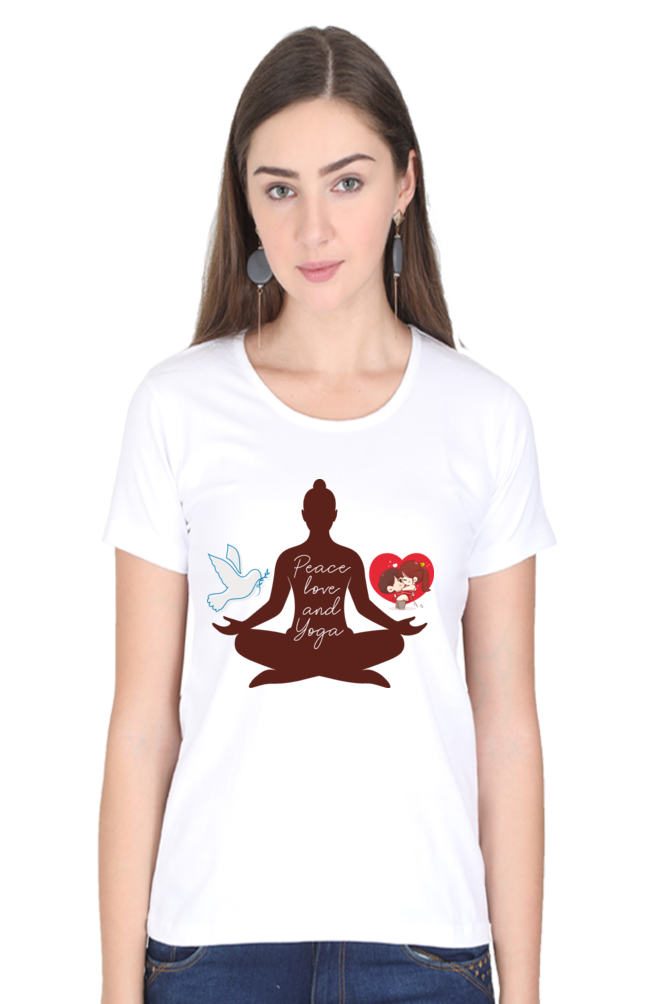 Yoga Round Neck T-Shirts
