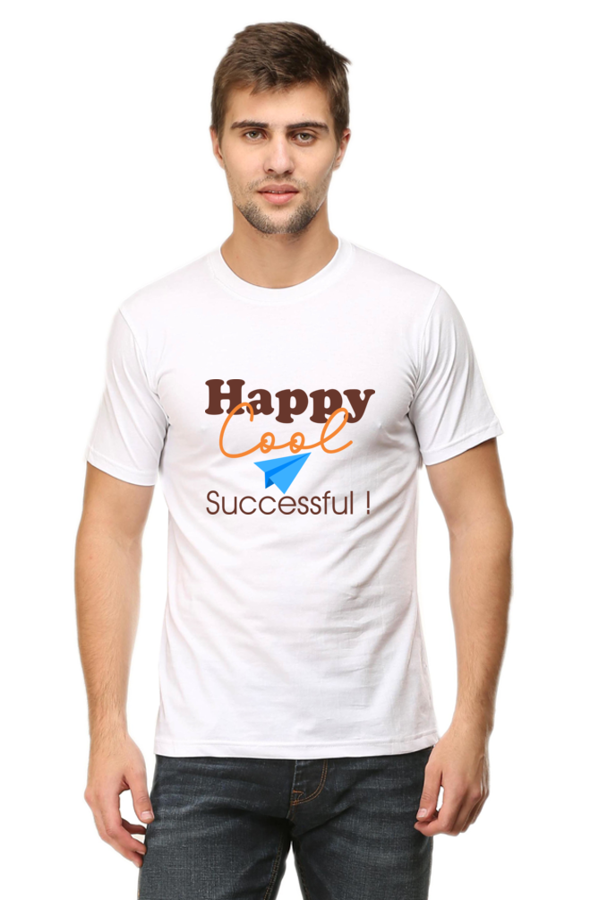 Happy cool successful Men's T-Shirt
