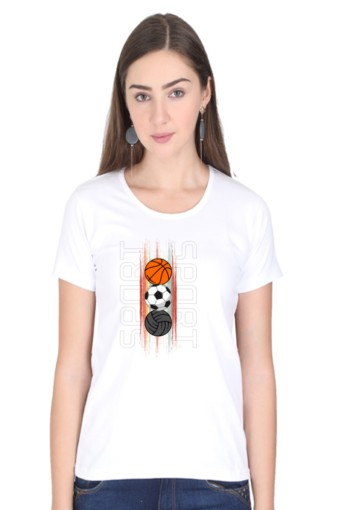 Sport - Women's Round Neck T-Shirt