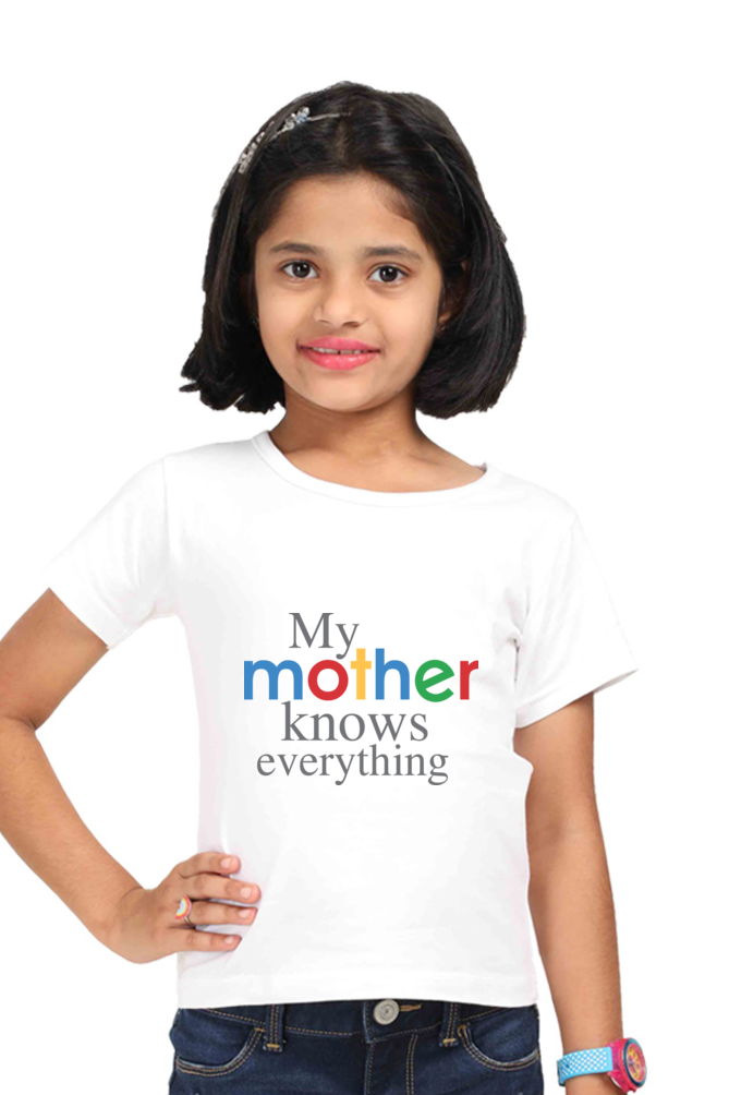 My Mother - Girl's Round Neck T-Shirt