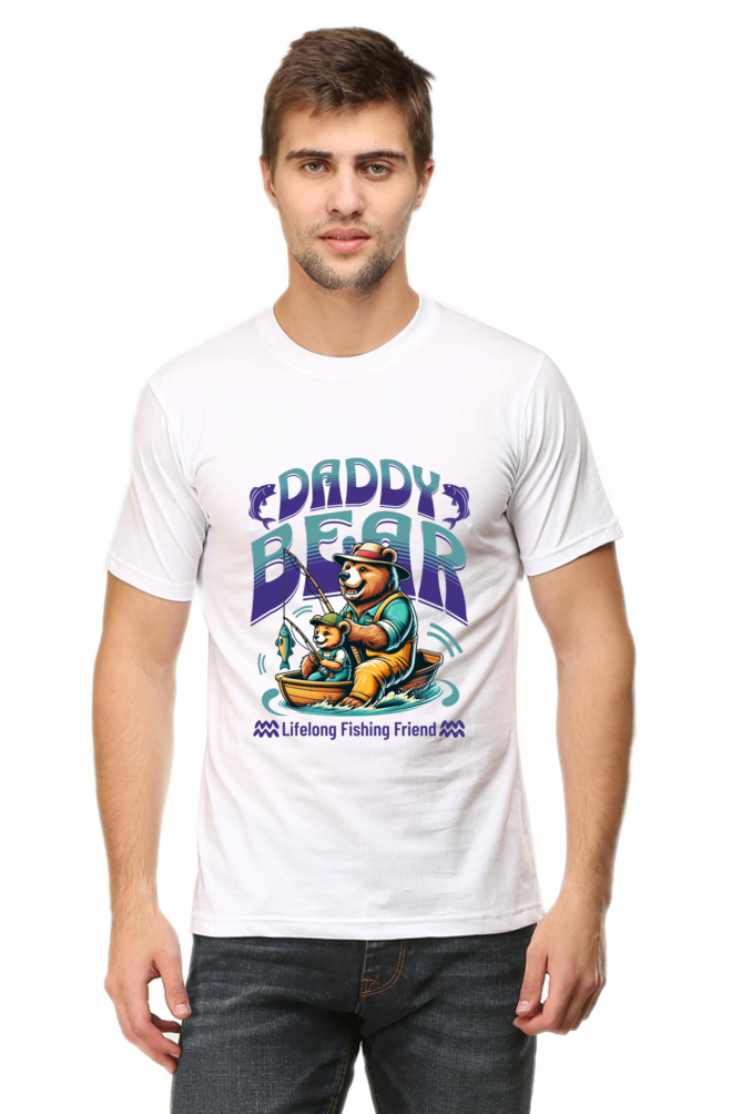 Daddy Bear Men's Round Neck T-Shirt