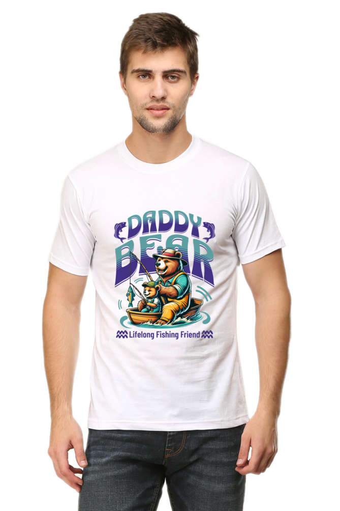 Daddy Bear Men's Round Neck T-Shirt
