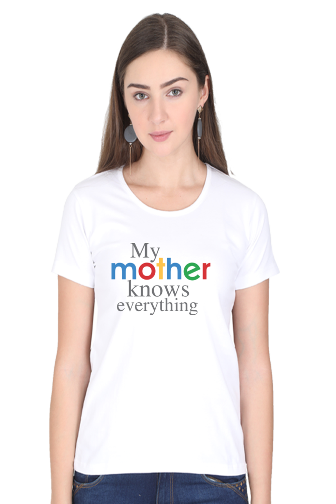 My Mother - Round Neck T-Shirt
