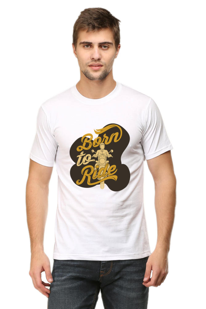 Born to Ride Men's Round Neck T-Shirt