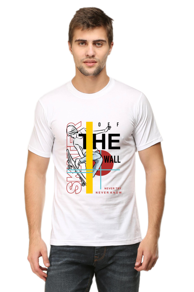 Skater Men's Round Neck T-Shirt