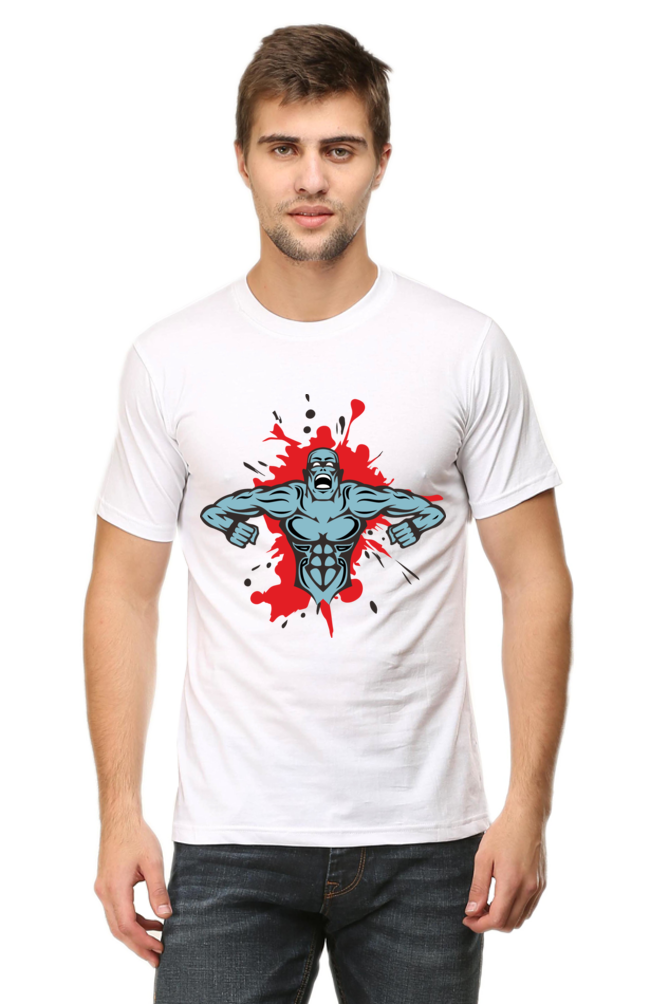 GYM Men's Round Neck T-Shirt