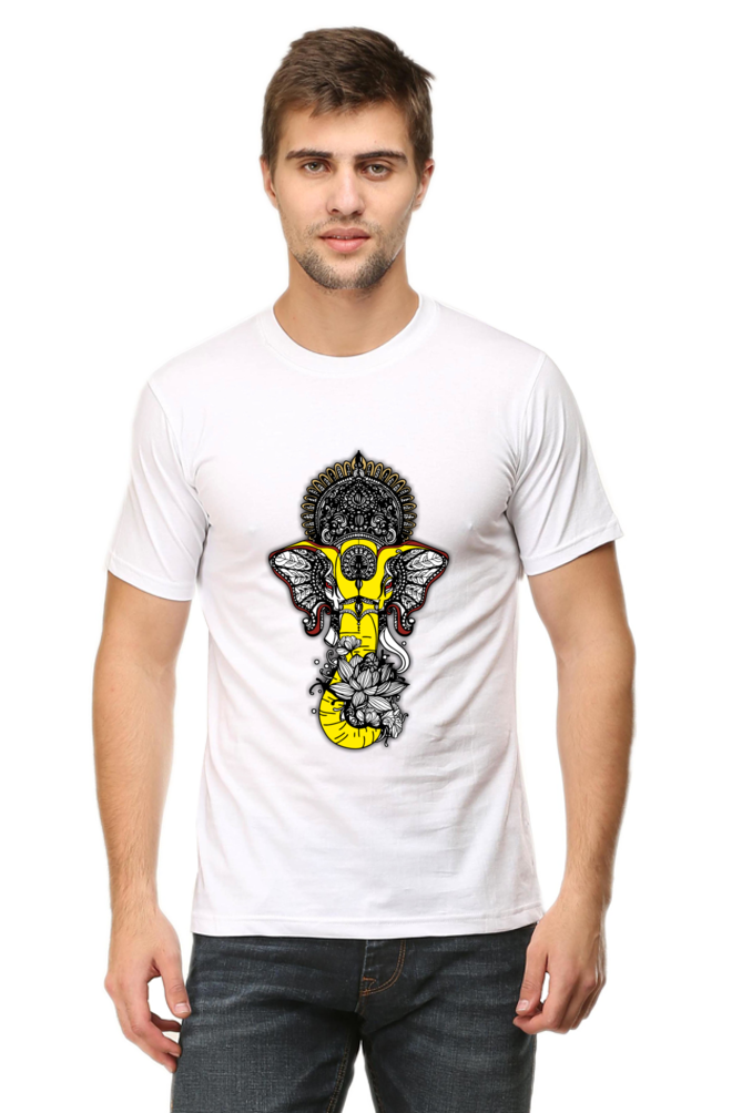 Male Round Neck Half Sleeve Classic