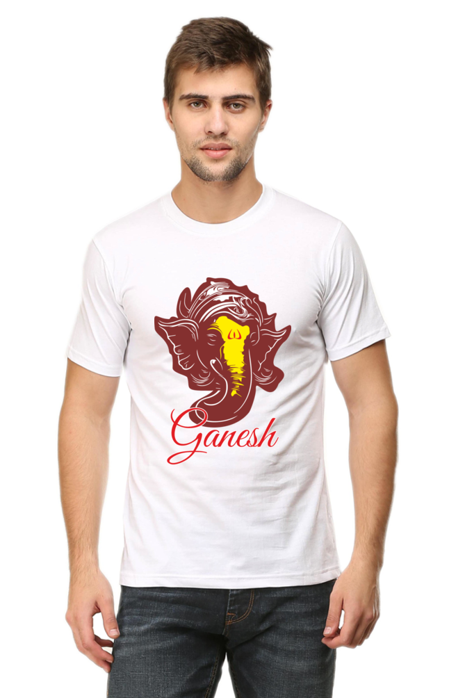 Bhalchandra Ganesha Mens T-Shirt