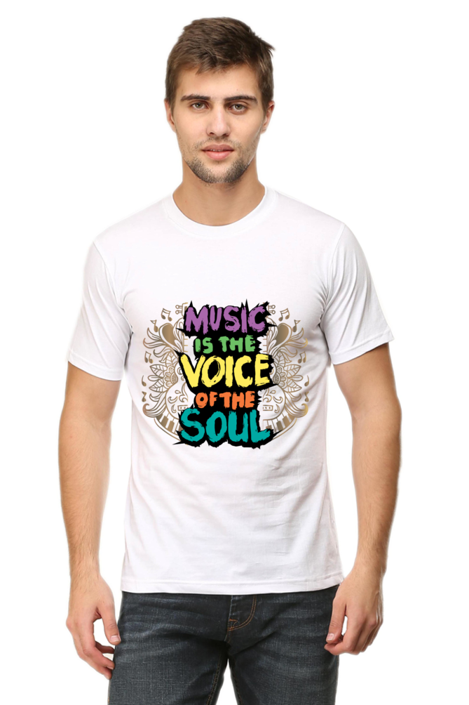 Music Mens Round Neck T-Shirt