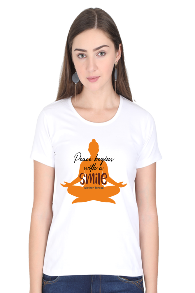 Yoga Women Round Neck T-Shirt