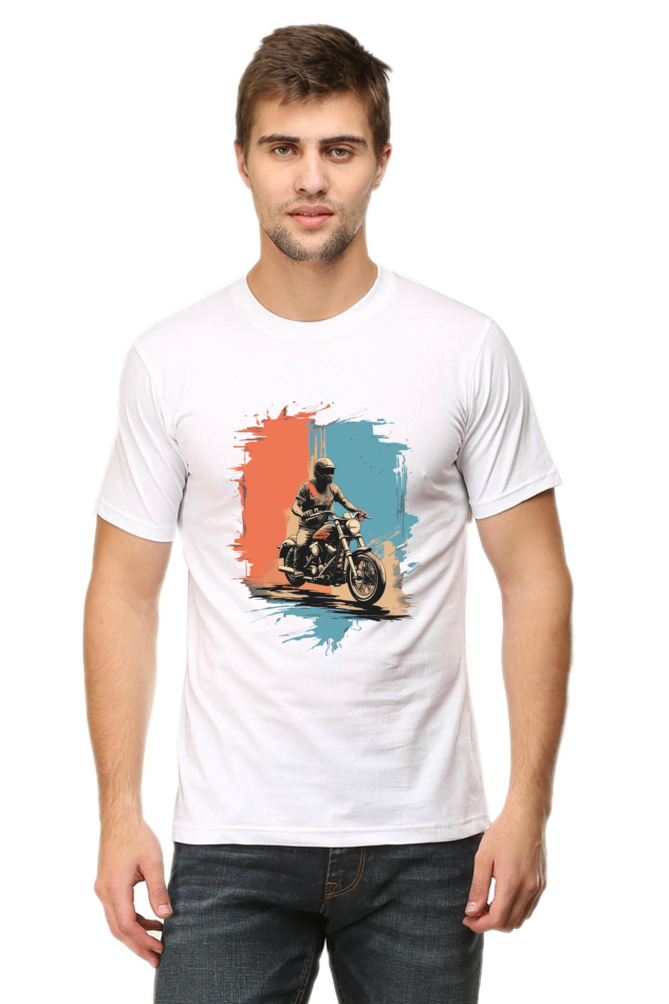 Classic Bike - Men's Round Neck T-Shirt