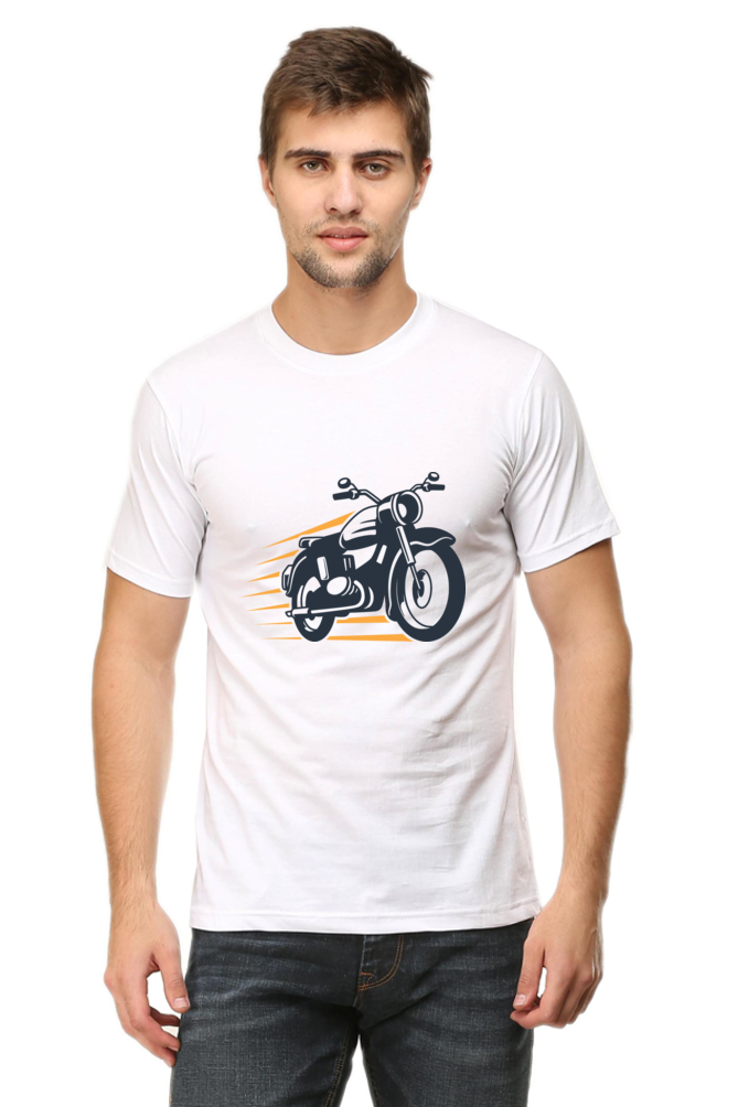 Bike Men's Round Neck T-Shirt