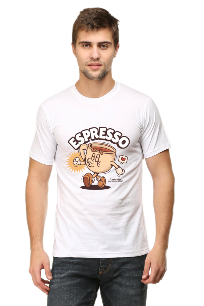 Expresso - Men's Round Neck T-Shirt