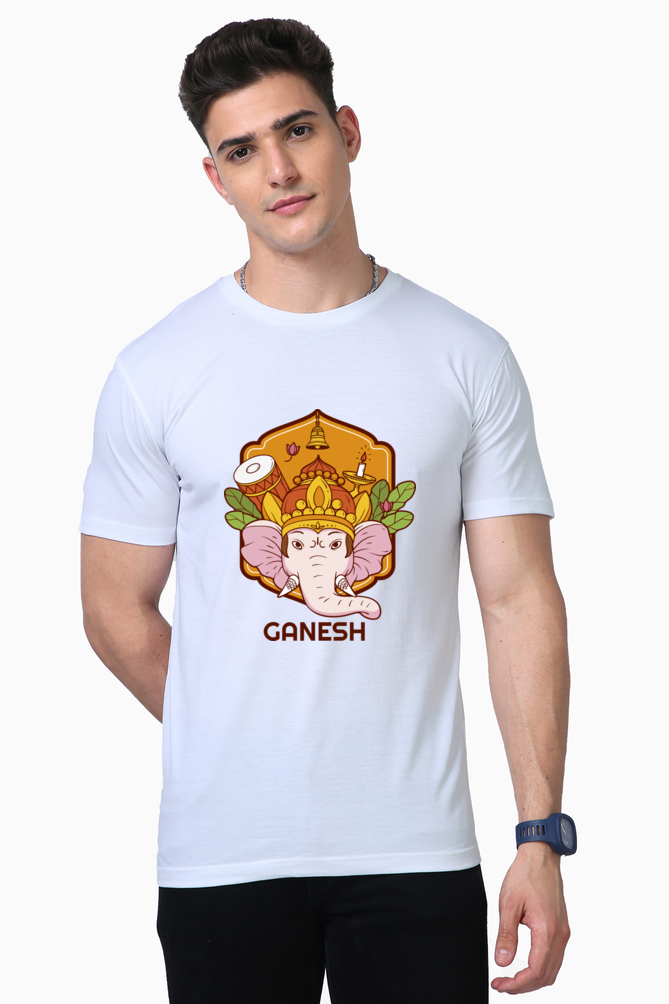 Ganesha Light Colour T-Shirt