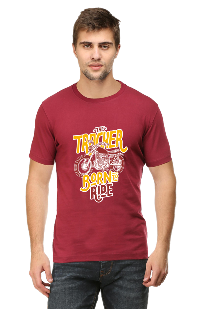 Born to Ride Men's Round Neck T-Shirts