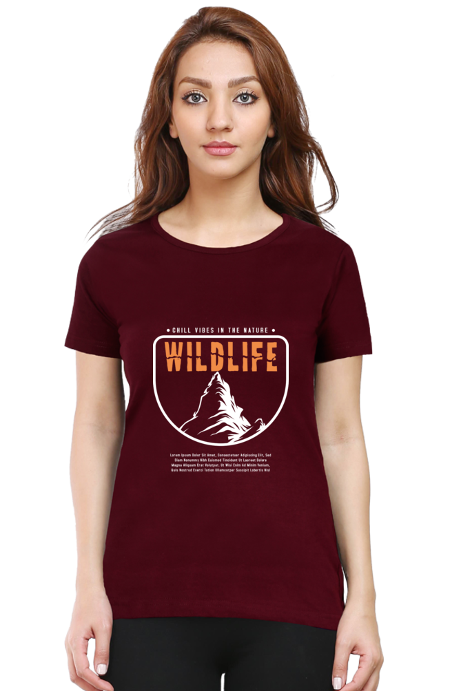 Wild Life - Women's Round Neck T-Shirt