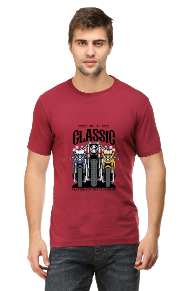 Ride the Classic Men's Round Neck T-Shirt