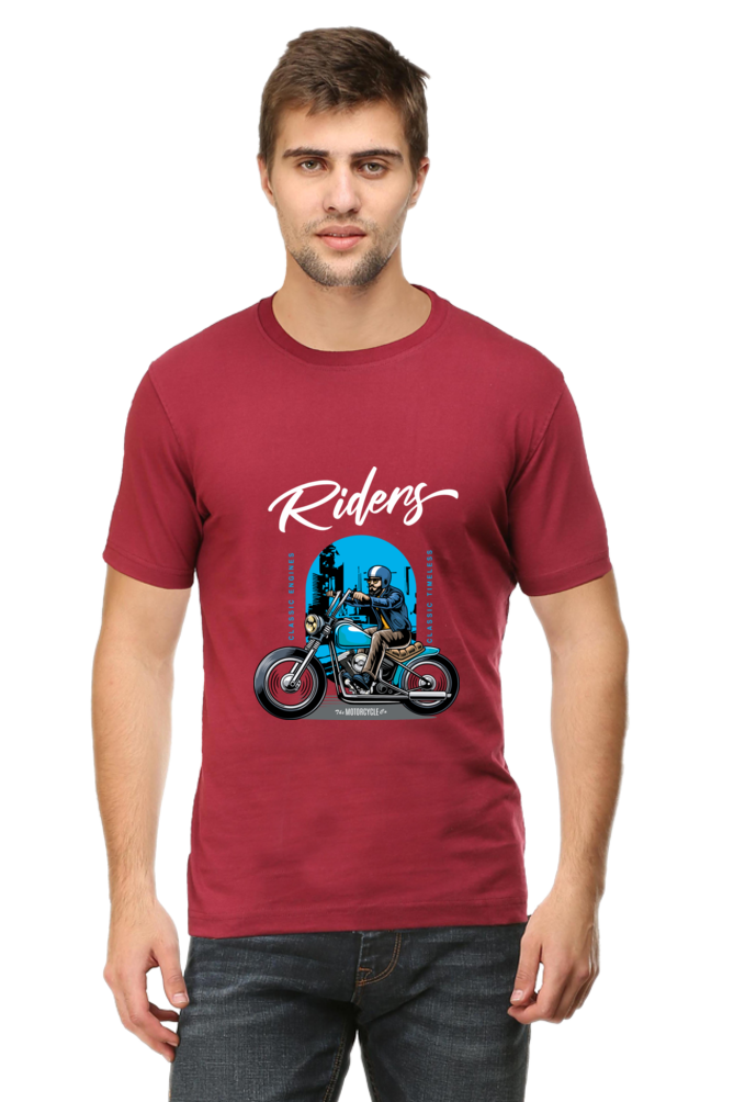 Riders Men's Round Neck T-Shirt