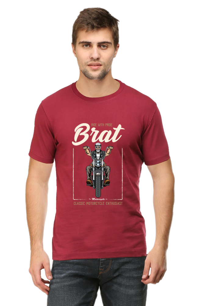 Classic Bike Ride Men's Round Neck T-Shirt