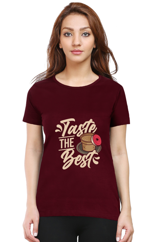 Taste the Best - Women's Round Neck T-Shirt