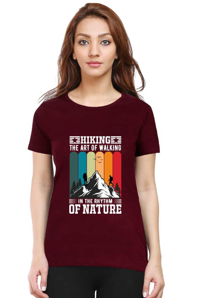 Hiking & Nature - Women's Round Neck T-Shirt