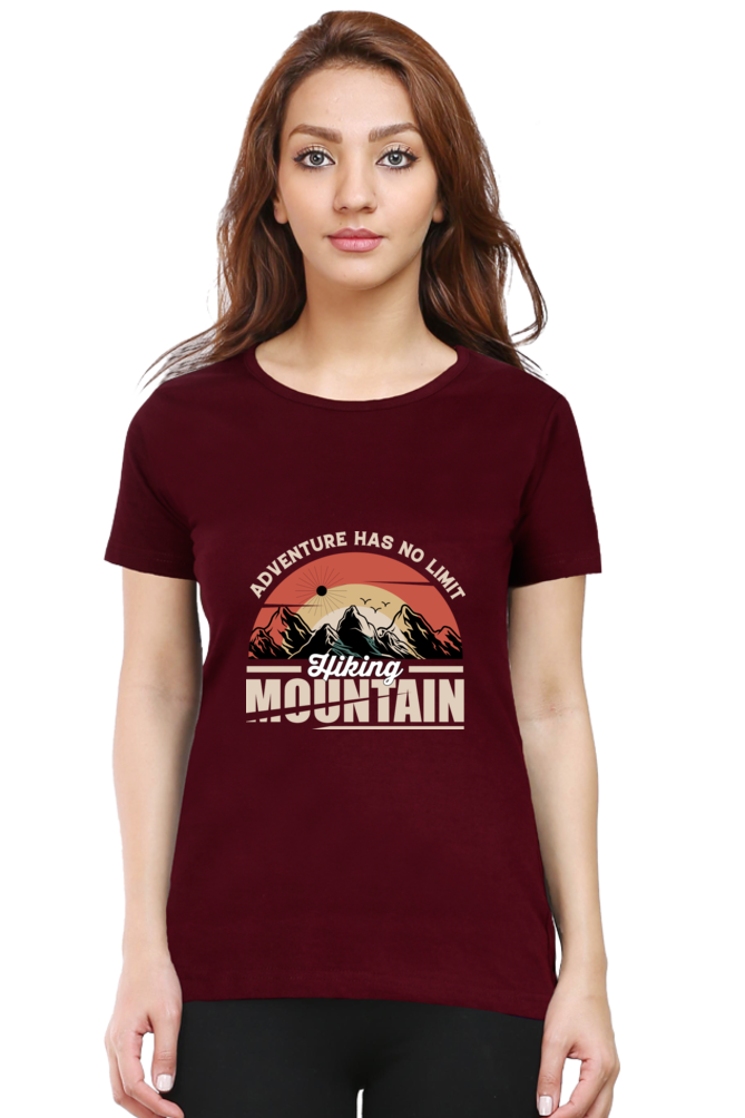 Adventure has no limit - Women's Round Neck T-Shirt