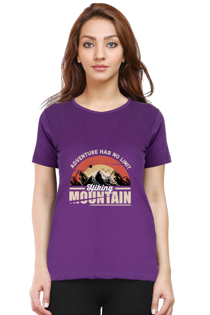 Adventure has no limit - Women's Round Neck T-Shirt